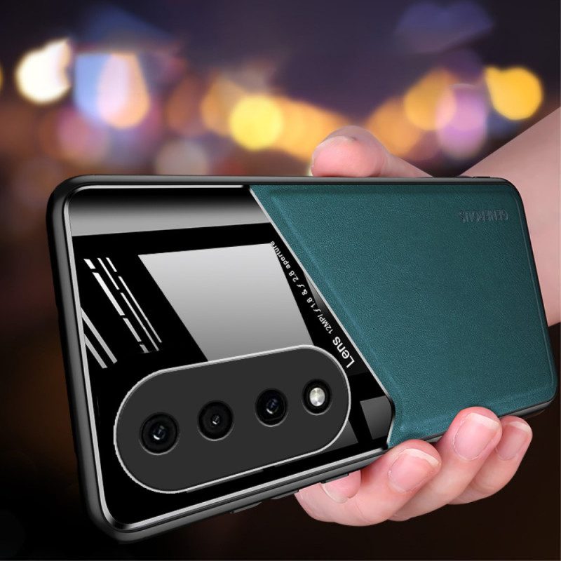 Cover Honor 90 Pro Effetto Pelle Magnetica