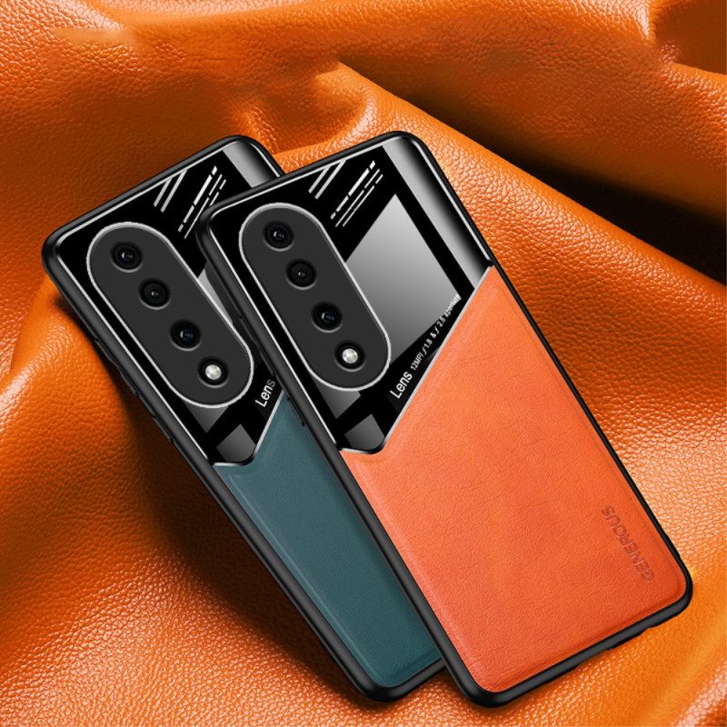 Cover Honor 90 Pro Effetto Pelle Magnetica