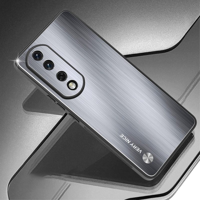 Cover Honor 90 Pro Lega Di Alluminio Spazzolato