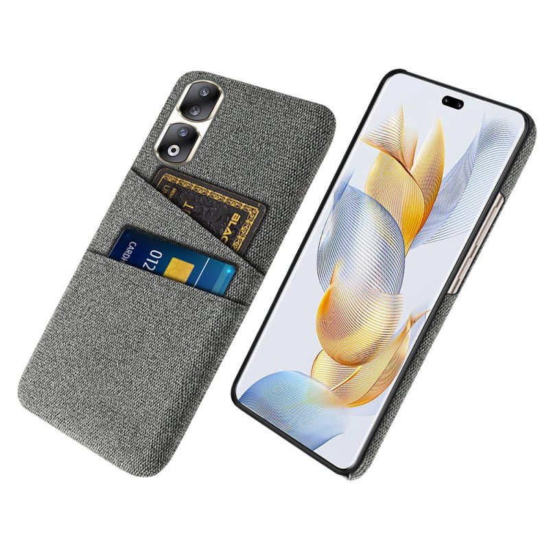 Cover Honor 90 Pro Portacarte In Tessuto