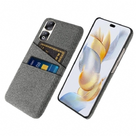Cover Honor 90 Pro Portacarte In Tessuto