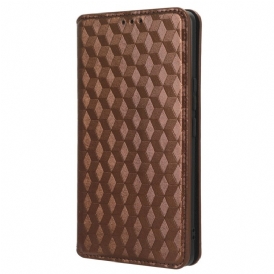Folio Cover Honor 90 Pro Custodia in pelle Cubi