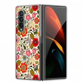 Cover Samsung Galaxy Z Fold 3 5G Arazzo Floreale