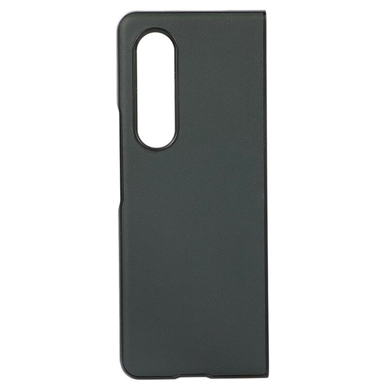 Cover Samsung Galaxy Z Fold 3 5G Design In Vera Pelle