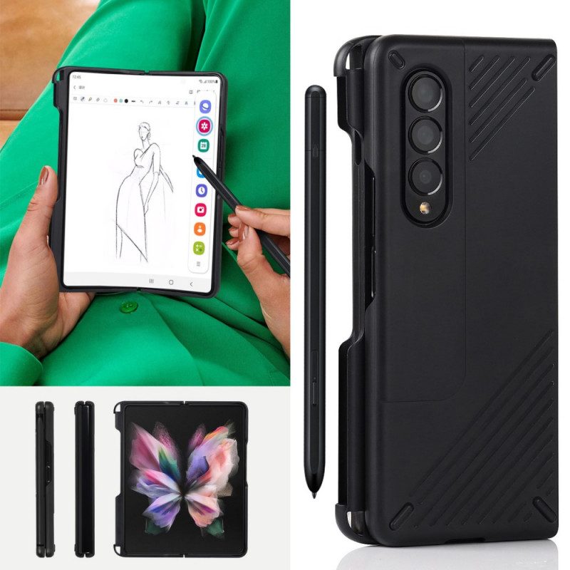Cover Samsung Galaxy Z Fold 3 5G Design Porta Stilo