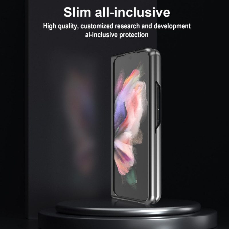 Cover Samsung Galaxy Z Fold 3 5G Linea Fibra Di Carbonio Lc.imeeke
