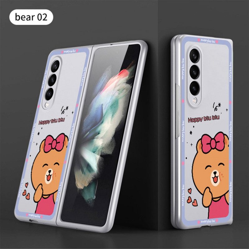 Cover Samsung Galaxy Z Fold 3 5G Orso Femminile