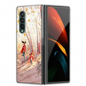 Cover Samsung Galaxy Z Fold 3 5G Paesaggio Autunnale