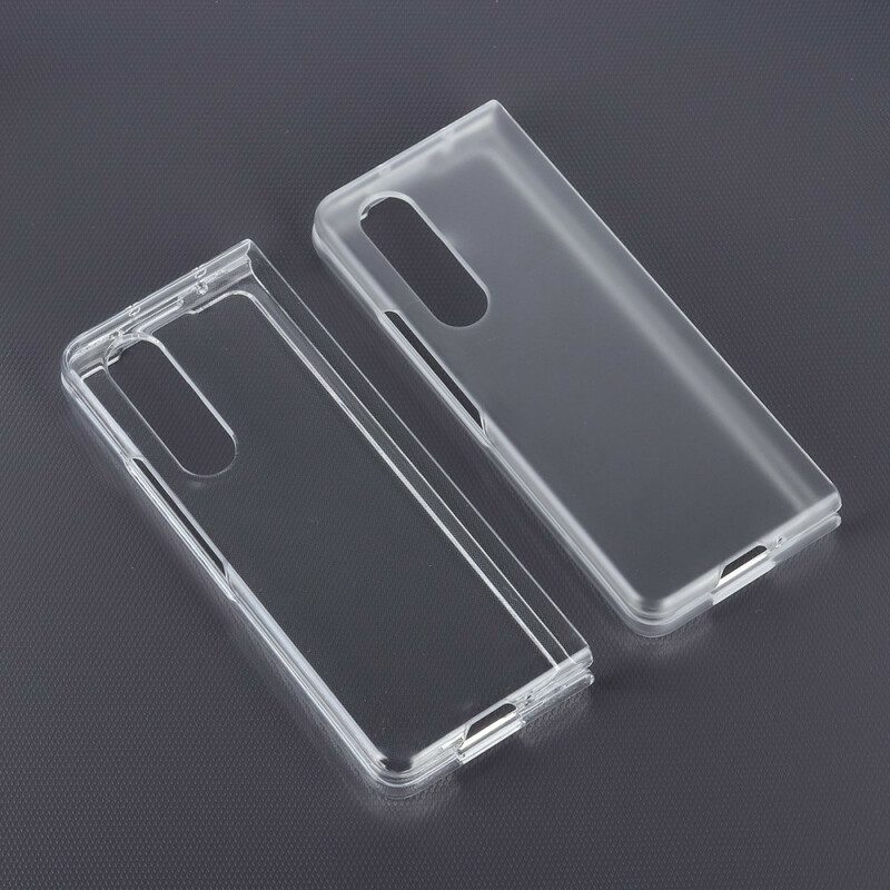 Cover Samsung Galaxy Z Fold 3 5G Plastica Trasparente Opaca