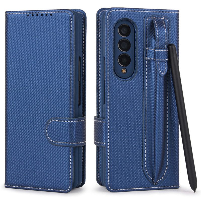 Cover Samsung Galaxy Z Fold 3 5G Portapenne Staccabile