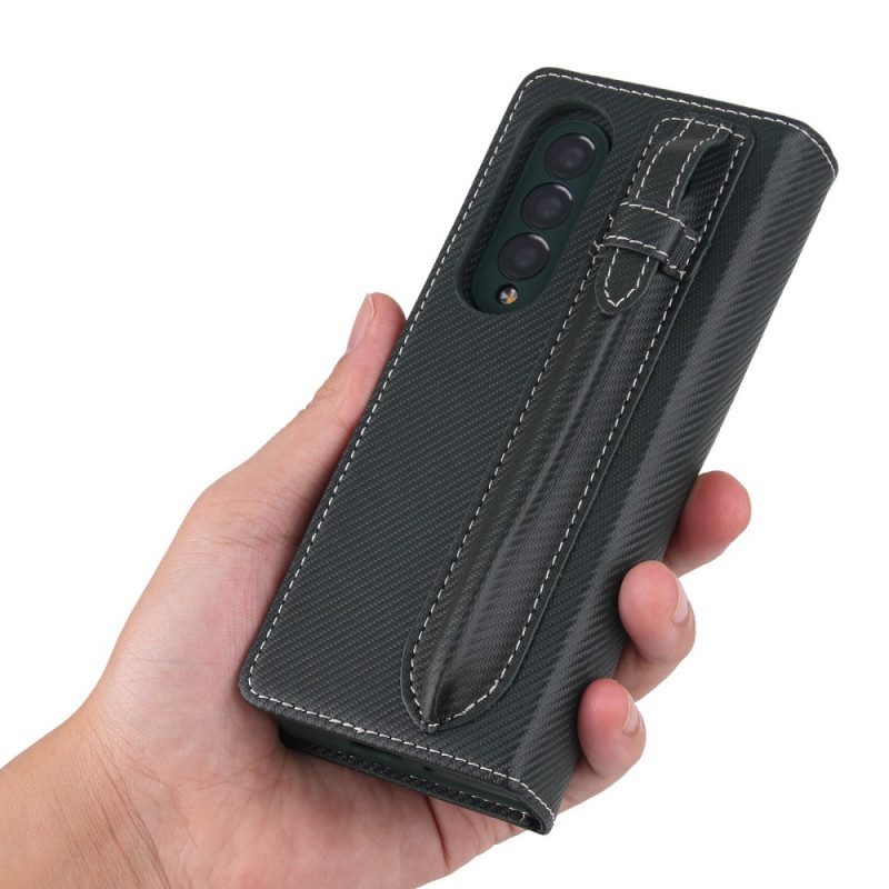 Cover Samsung Galaxy Z Fold 3 5G Portapenne Staccabile