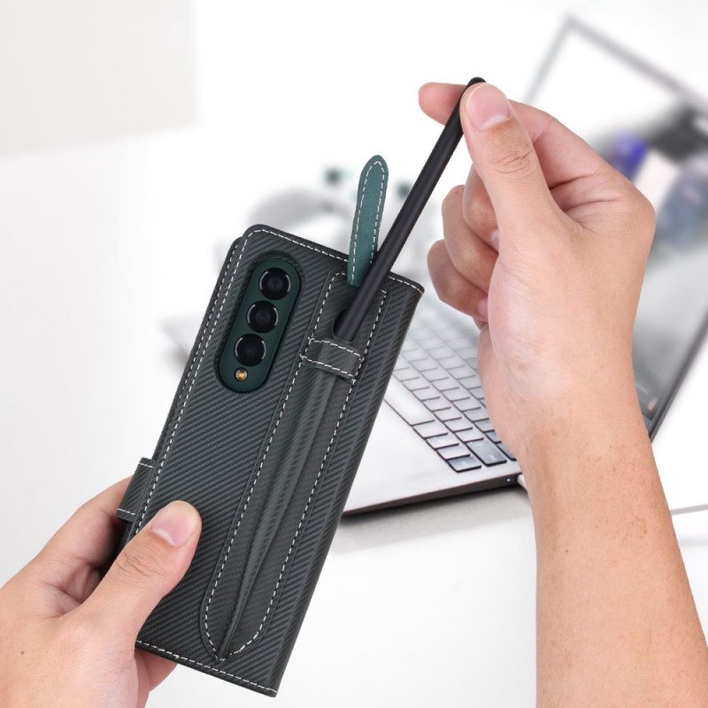 Cover Samsung Galaxy Z Fold 3 5G Portapenne Staccabile