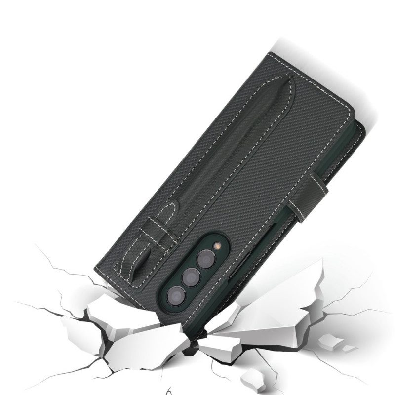 Cover Samsung Galaxy Z Fold 3 5G Portapenne Staccabile