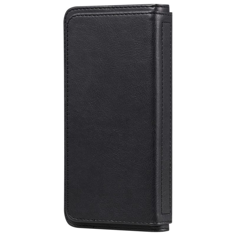 Custodia in pelle Samsung Galaxy Z Fold 3 5G Portamonete Da Lavoro Multifunzione
