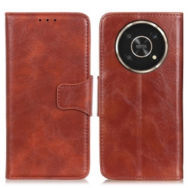 Custodia in pelle Honor Magic 4 Lite 5G Folio Cover Texture Flap Magnetico