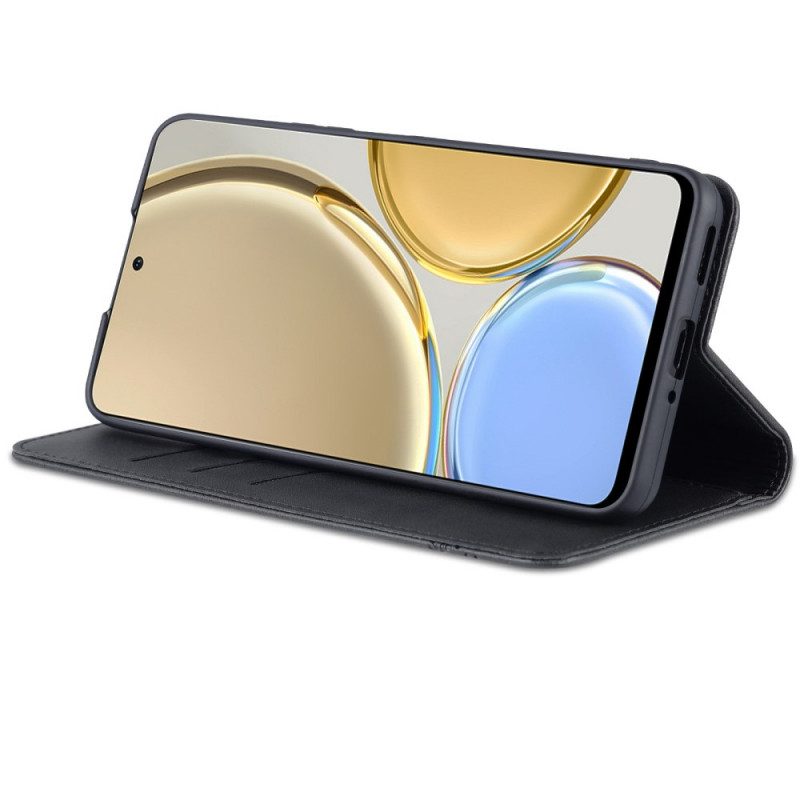 Folio Cover Honor Magic 4 Lite 5G Custodia in pelle Azns Ecopelle