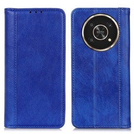 Folio Cover Honor Magic 4 Lite 5G Custodia in pelle Pelle Crosta Versione Colorata