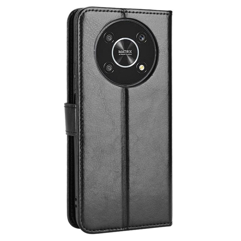 Folio Cover Honor Magic 4 Lite 5G Ecopelle Litchi