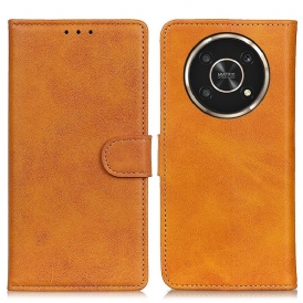 Folio Cover Honor Magic 4 Lite 5G Effetto Pelle Retrò Opaca