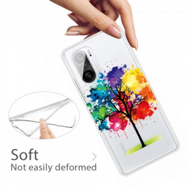 Cover Xiaomi Mi 11i 5G Albero Dell'acquerello Senza Soluzione Di Continuità