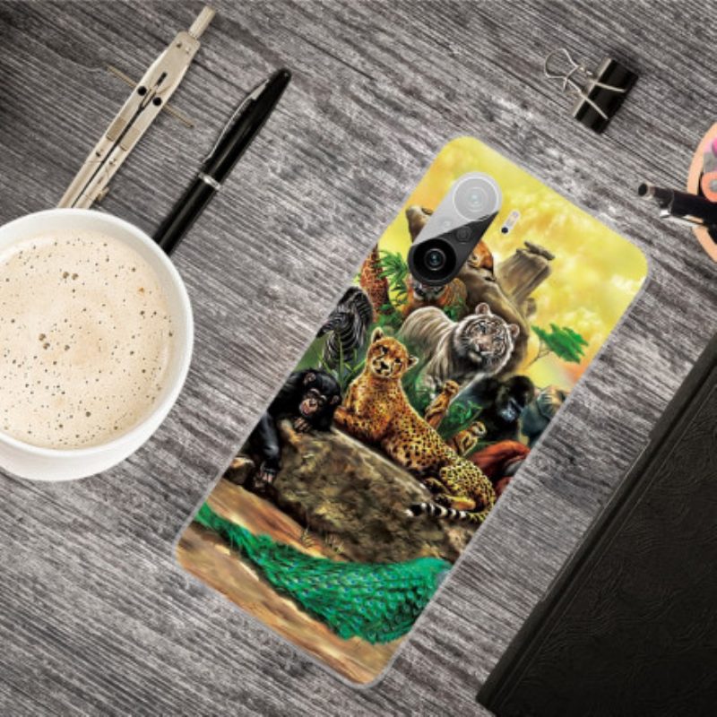 Cover Xiaomi Mi 11i 5G Animali Da Safari