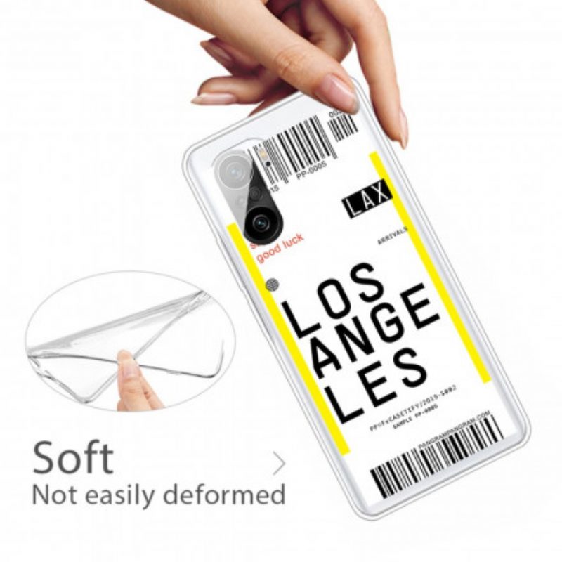 Cover Xiaomi Mi 11i 5G Carta D'imbarco Per Los Angeles