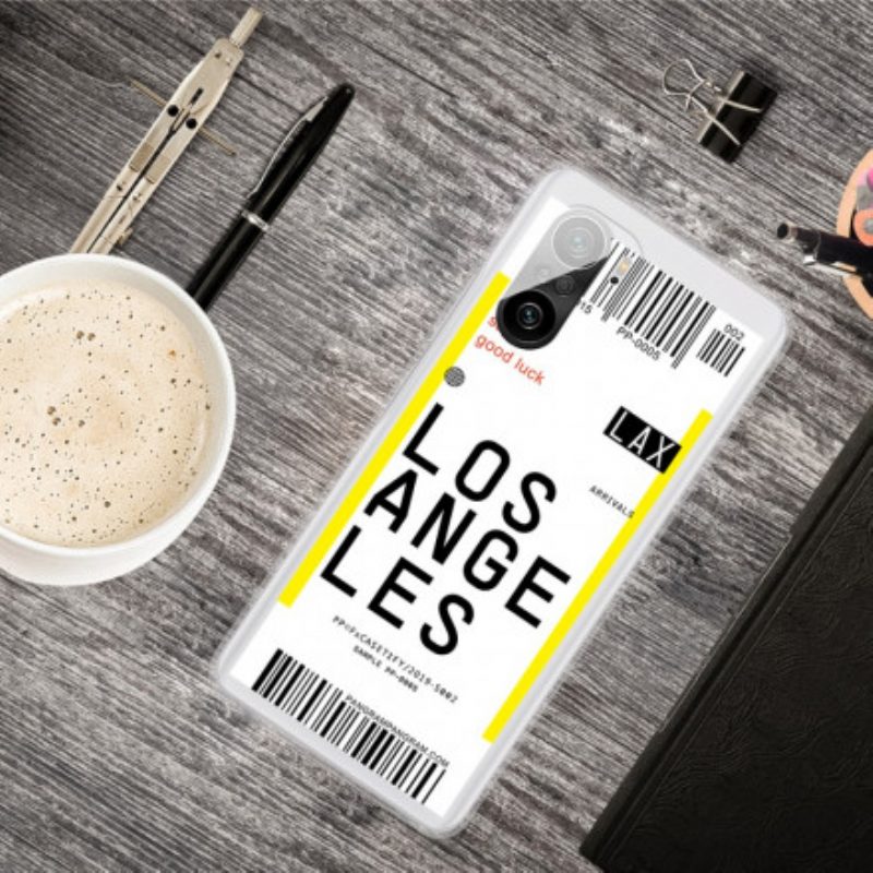 Cover Xiaomi Mi 11i 5G Carta D'imbarco Per Los Angeles