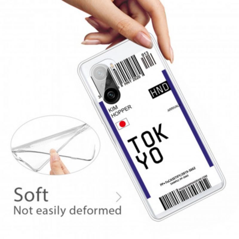 Cover Xiaomi Mi 11i 5G Carta D'imbarco Per Tokyo