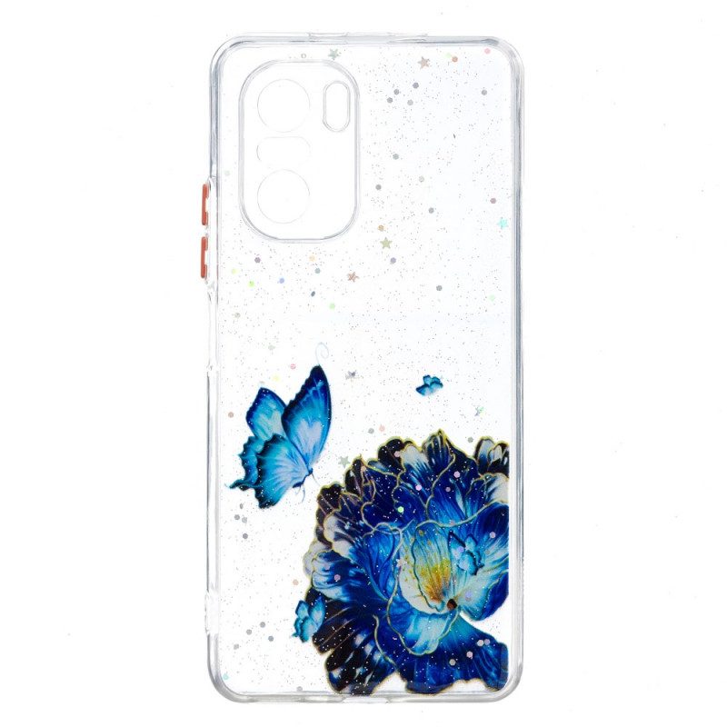Cover Xiaomi Mi 11i 5G Farfalla Floreale Ibrida