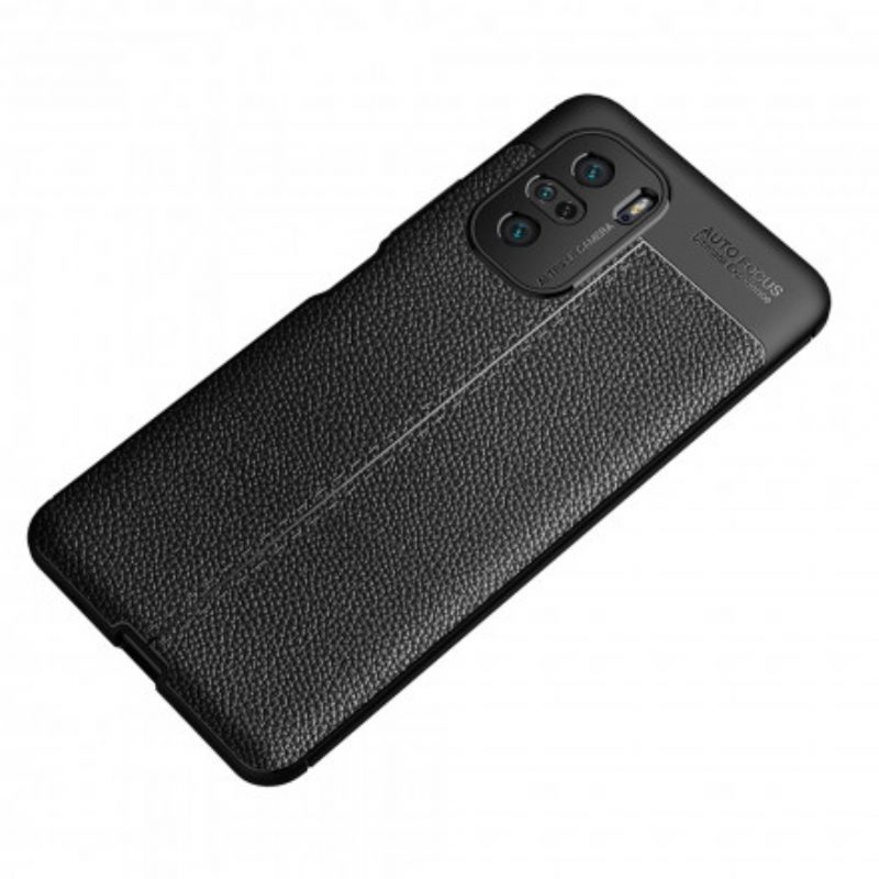 Cover Xiaomi Mi 11i 5G Linea Litchi Double Effetto Pelle