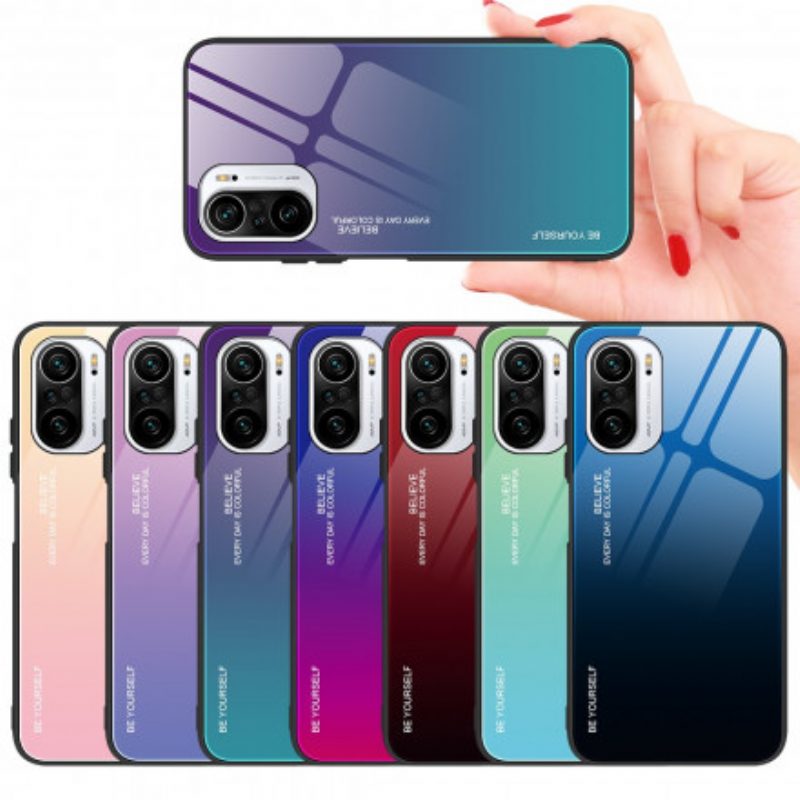 Cover Xiaomi Mi 11i 5G Vetro Temperato Sii Te Stesso