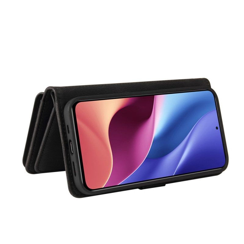 Custodia in pelle Xiaomi Mi 11i 5G Multifunzione