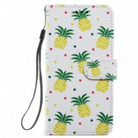 Custodia in pelle Xiaomi Mi 11i 5G Più Ananas