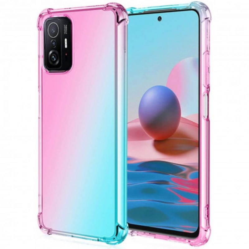 Cover Xiaomi 11T / 11T Pro Angoli Rinforzati Con Colore Sfumato