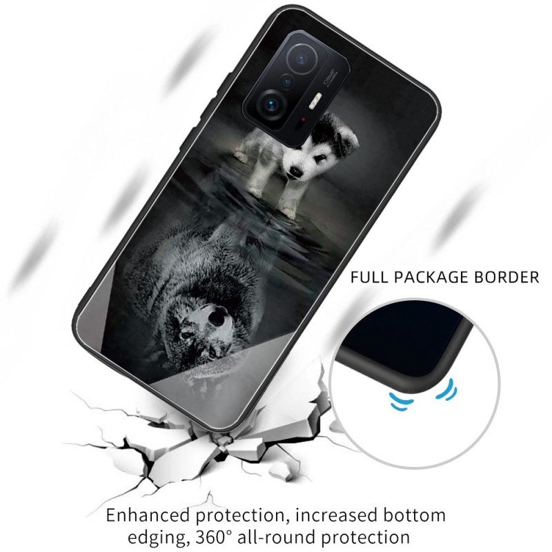 Cover Xiaomi 11T / 11T Pro Cucciolo Di Sogno In Vetro Temperato