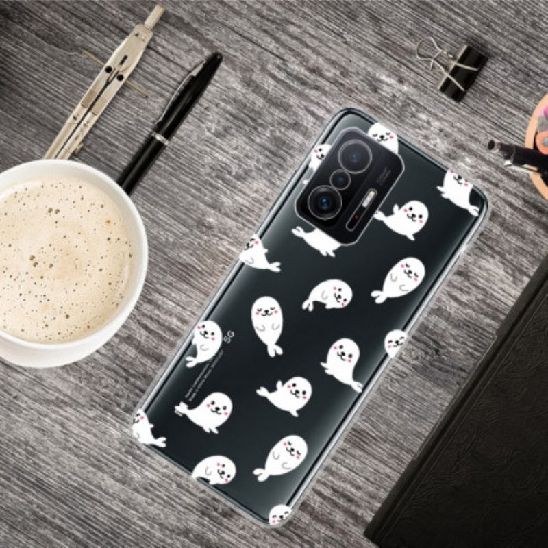 Cover Xiaomi 11T / 11T Pro Divertimento Con I Leoni Marini
