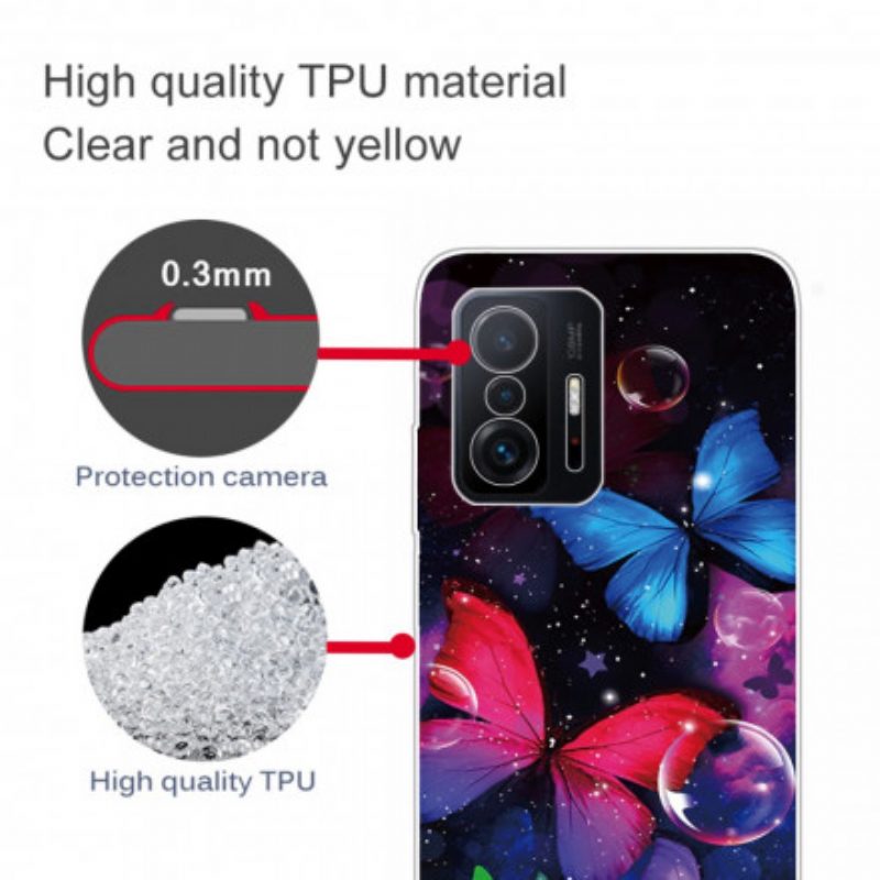 Cover Xiaomi 11T / 11T Pro Farfalle Selvatiche