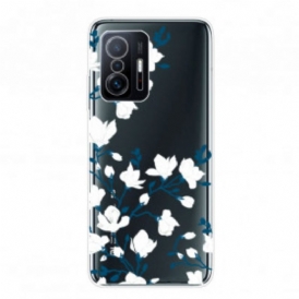 Cover Xiaomi 11T / 11T Pro Fiori Bianchi