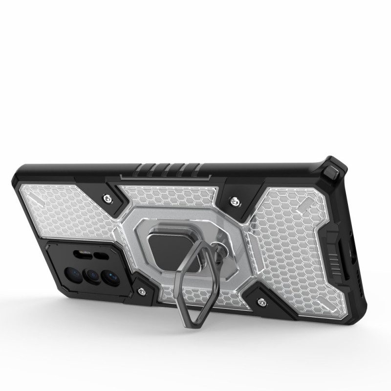 Cover Xiaomi 11T / 11T Pro Nido D'ape Con Anello