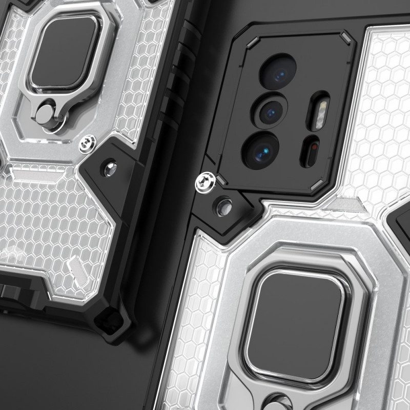 Cover Xiaomi 11T / 11T Pro Nido D'ape Con Anello