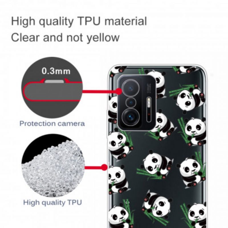 Cover Xiaomi 11T / 11T Pro Piccoli Panda