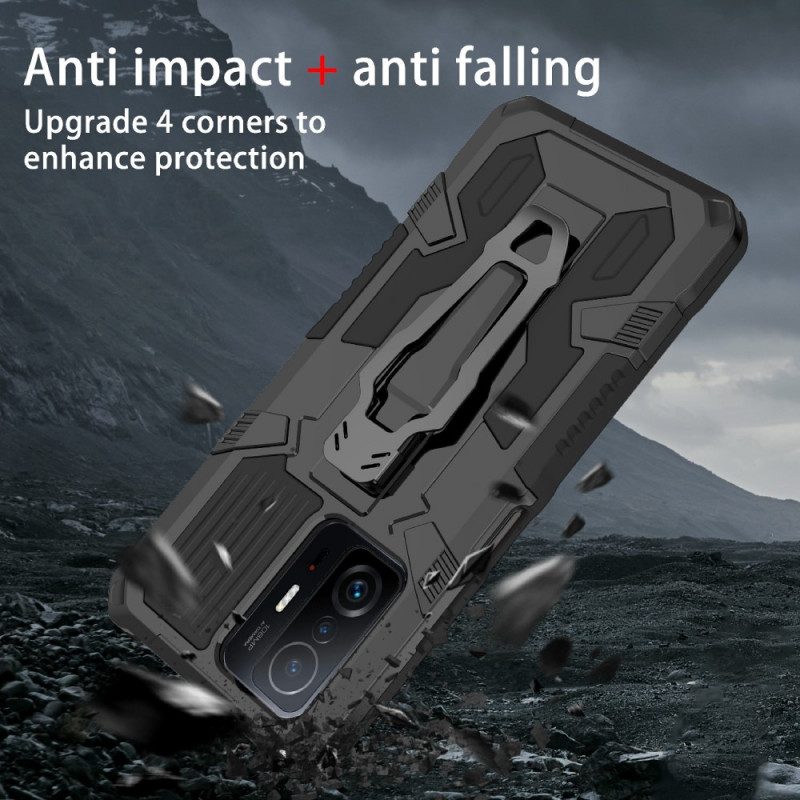 Cover Xiaomi 11T / 11T Pro Robot Con Clip Da Cintura