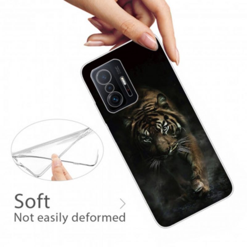 Cover Xiaomi 11T / 11T Pro Tigre Flessibile