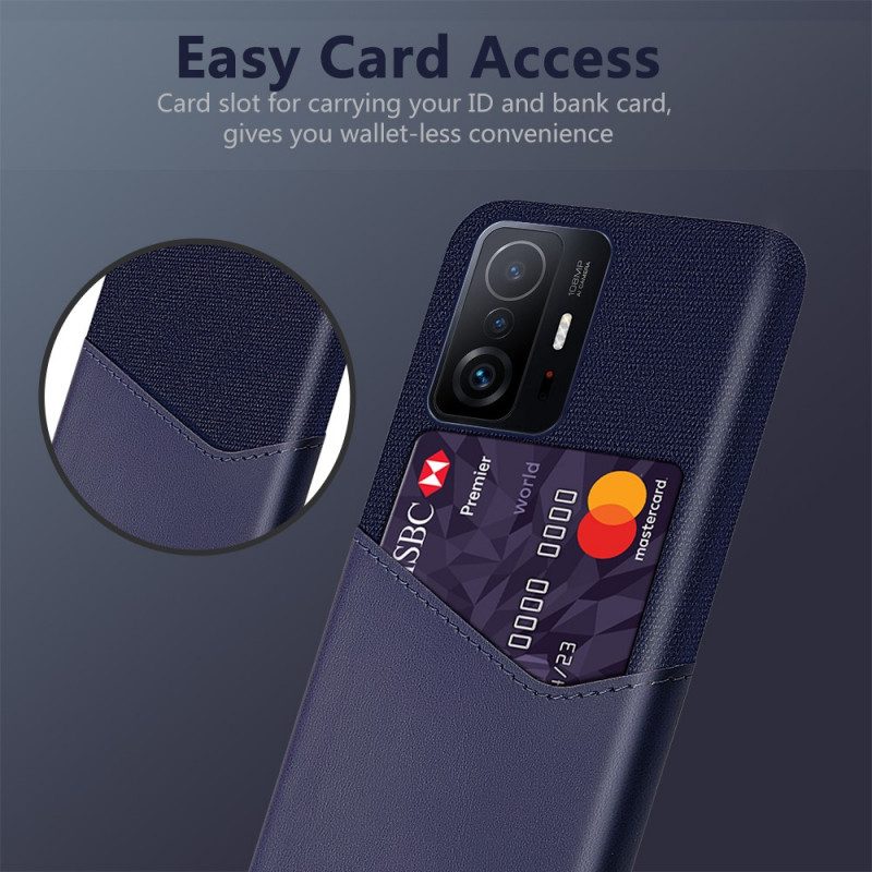Cover Xiaomi 11T / 11T Pro Titolare Della Carta Ksq