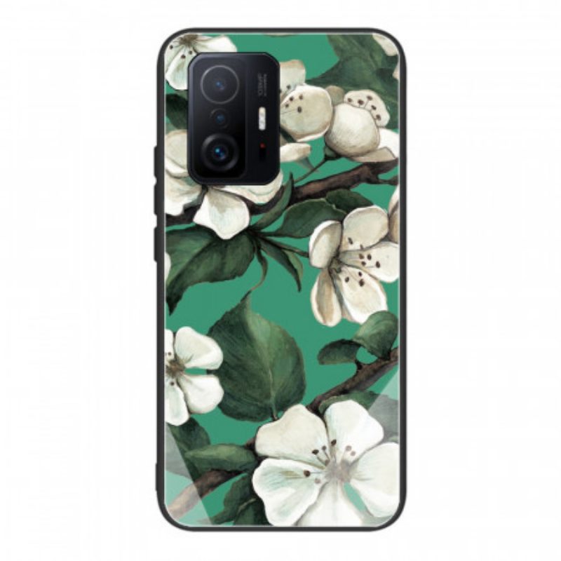 Cover Xiaomi 11T / 11T Pro Vetro Temperato Albero Fiorito