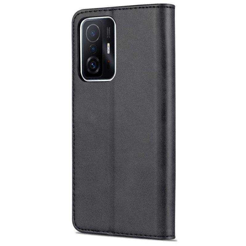 Custodia in pelle Xiaomi 11T / 11T Pro Azns Ecopelle