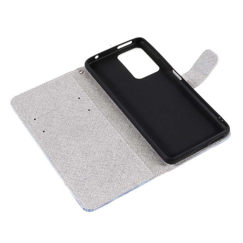 Custodia in pelle Xiaomi 11T / 11T Pro Farfalle Di Diamanti Strappy