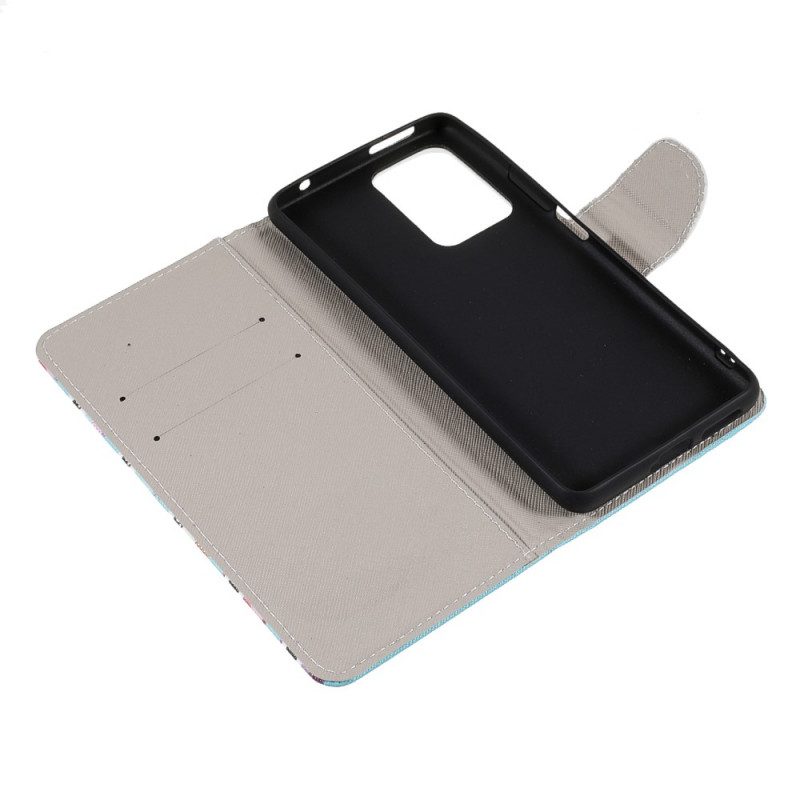 Custodia in pelle Xiaomi 11T / 11T Pro Gufi Multipli