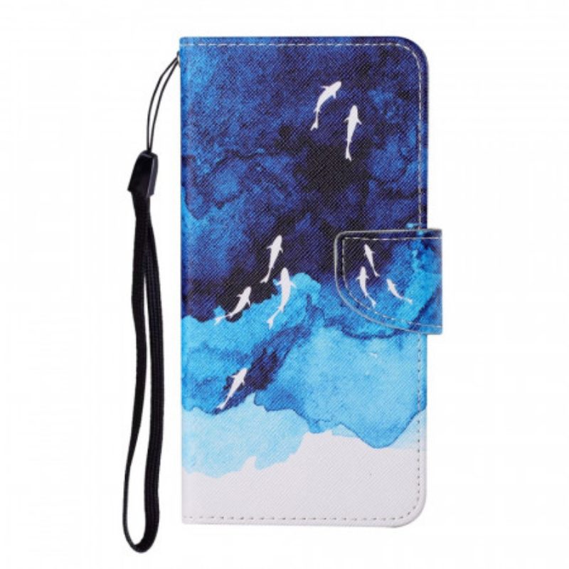 Custodia in pelle Xiaomi 11T / 11T Pro Mare Con Perizoma