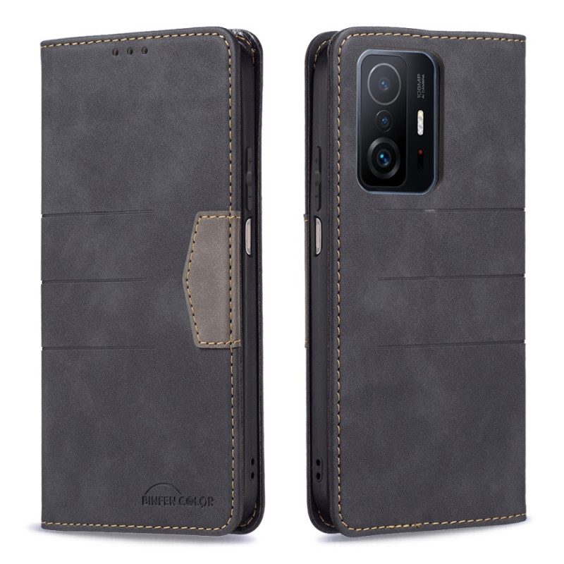 Folio Cover Xiaomi 11T / 11T Pro Custodia in pelle Colore Binfen